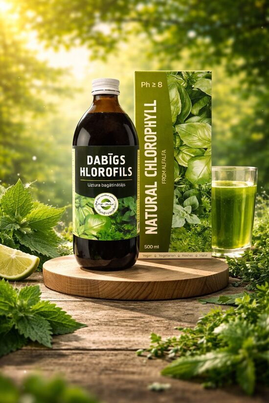Dabīgs hlorofils 500ml